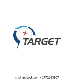 Target Vector icon illustration design template
