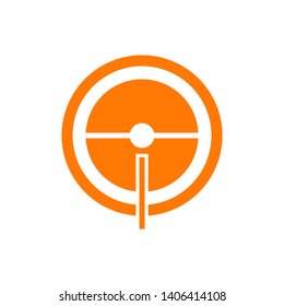 Target vector icon in modern design style for web site and mobile app - Vector