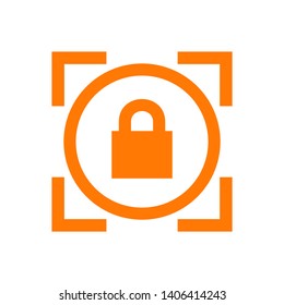 Target vector icon in modern design style for web site and mobile app - Vector