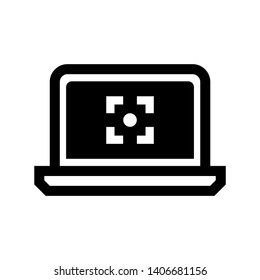 Target vector icon in modern design style for web site and mobile app - Vector