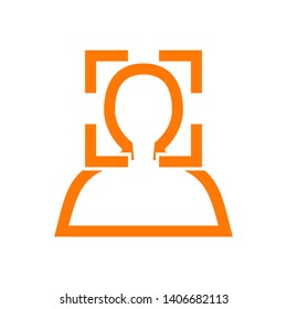 Target vector icon in modern design style for web site and mobile app - Vector