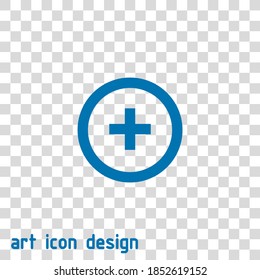 target vector icon on an abstract background