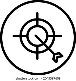 Target Vector icon that can easily modify or edit

