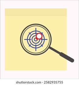 Target vector illustration design. Eps 10.