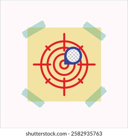 Target vector illustration design. Eps 10.