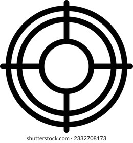 target vector illustration isolated on a transparent background. color vector icons for concept or web graphics.