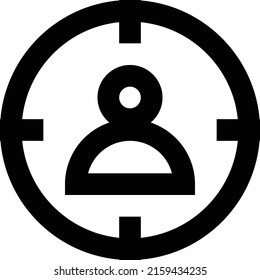 Ziel-Vektorgrafik auf transparentem Hintergrund.Premium-Qualität symmbols.Stroke Vektorsymbol für Konzept und Grafikdesign.