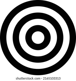 ilustración vectorial de destino en un fondo transparente.Símbolos de calidad premium.Iconos vectoriales de trazo para el diseño de concepto y gráfico.