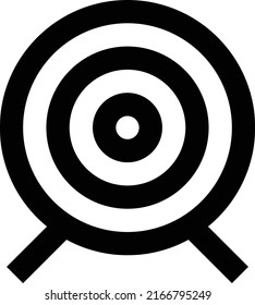 Ilustración vectorial de destino en un fondo transparente.Símbolos de calidad premium.Icono vectorial de trazo para el concepto y el diseño gráfico.