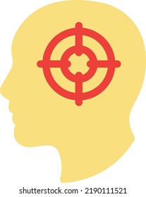 target  Vector illustration on a transparent background. Premium quality symmbols. Line Color vector icons for concept and graphic design. 

