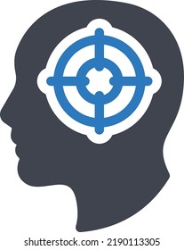 target Vector illustration on a transparent background. Premium quality symmbols. Glyphs vector icons for concept and graphic design.