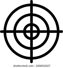 target  Vector illustration on a transparent background. Premium quality symmbols. Glyphs vector icons for concept and graphic design.