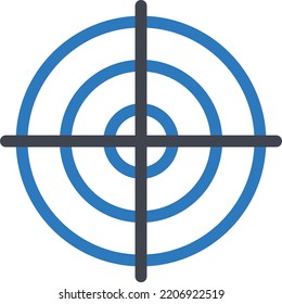 target  Vector illustration on a transparent background. Premium quality symmbols. Glyphs vector icons for concept and graphic design.