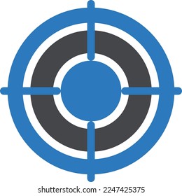 target  Vector illustration on a transparent background. Premium quality symmbols. Glyphs vector icons for concept and graphic design. 
