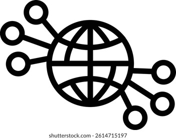 Target Vector Line icon Design