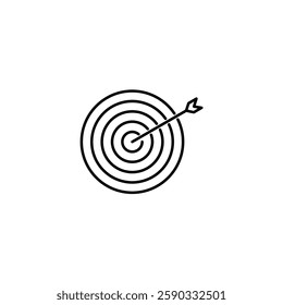 Target Vector line icon icons design