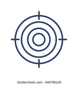 Target,Archery Icon Vector 