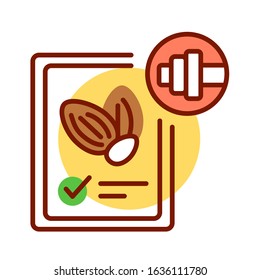 Targeted color line icon. Something that is interesting among certain group of people. Pictogram for web page, mobile app, promo. UI UX GUI design element. Editable stroke.