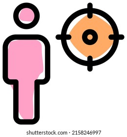 targeting the employee with a specific quality