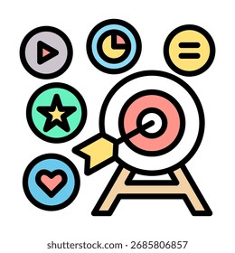 Targeting Icon Element For Design
