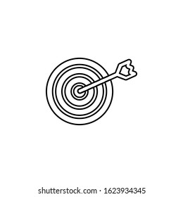 targeting icon. Element of seo and development icon with name for mobile concept and web apps. Detailed targeting icon can be used for web and mobile on white background