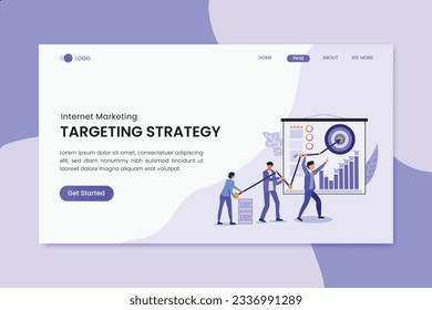 Targeting Strategy Marketing Landing Page