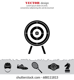 Targets for shooting. Target icon