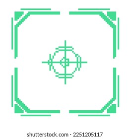 Target.Vector illustration that is easy to edit.