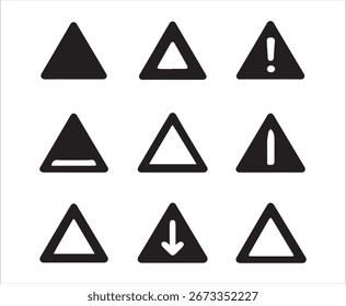 Tariangle Symbole Sammlung Vektor Datei