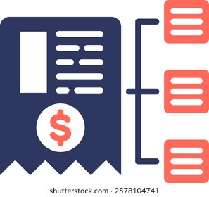 Tariff Icon Element For Design