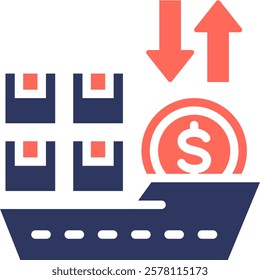 Tariff Icon Element For Design