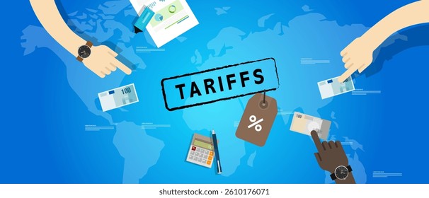 Tariff world trade transaction import tariffs trade war country protectionism policy global trade barriers