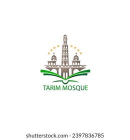 Tarim mosque logo, Vector Design