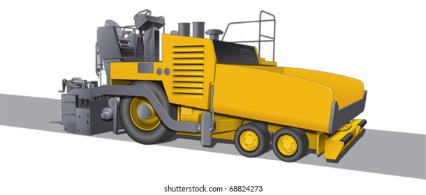 Tarmac Road Laying Machine