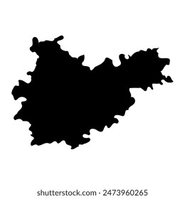 Tarn et Garonne department map, administrative division of France. Vector illustration.