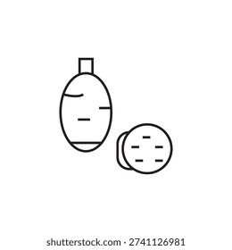 taro icon illustration element design