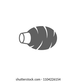Taro icon vector in trendy flat style isolated on white background