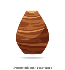 Taro root vector isolated illustration
