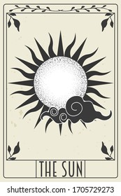 tarot card design, illustration in vector format