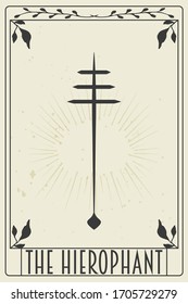 tarot card design, illustration in vector format