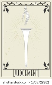 tarot card design, illustration in vector format