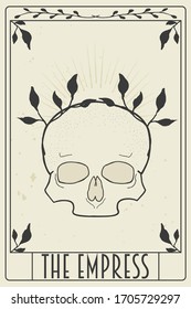 tarot card design, illustration in vector format