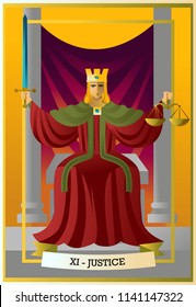 tarot card justice