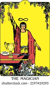 Tarot-Karte - Wunder und Erinnerung, Hexerei und Hoffnung