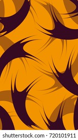 Tarot cards - back design.  Abstract pattern 