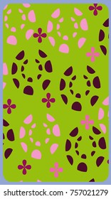 Tarot cards - back design.  Abstract pattern