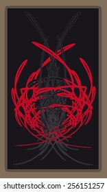 Tarot cards - back design, Celtic symbol, Sacred tree