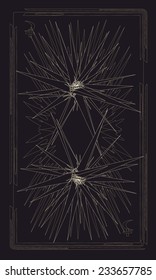 Tarot cards - back design, Lilith, Selena