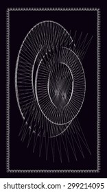 Tarot cards - back design, Spirit