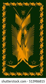 Tarot cards - back design, Uranus